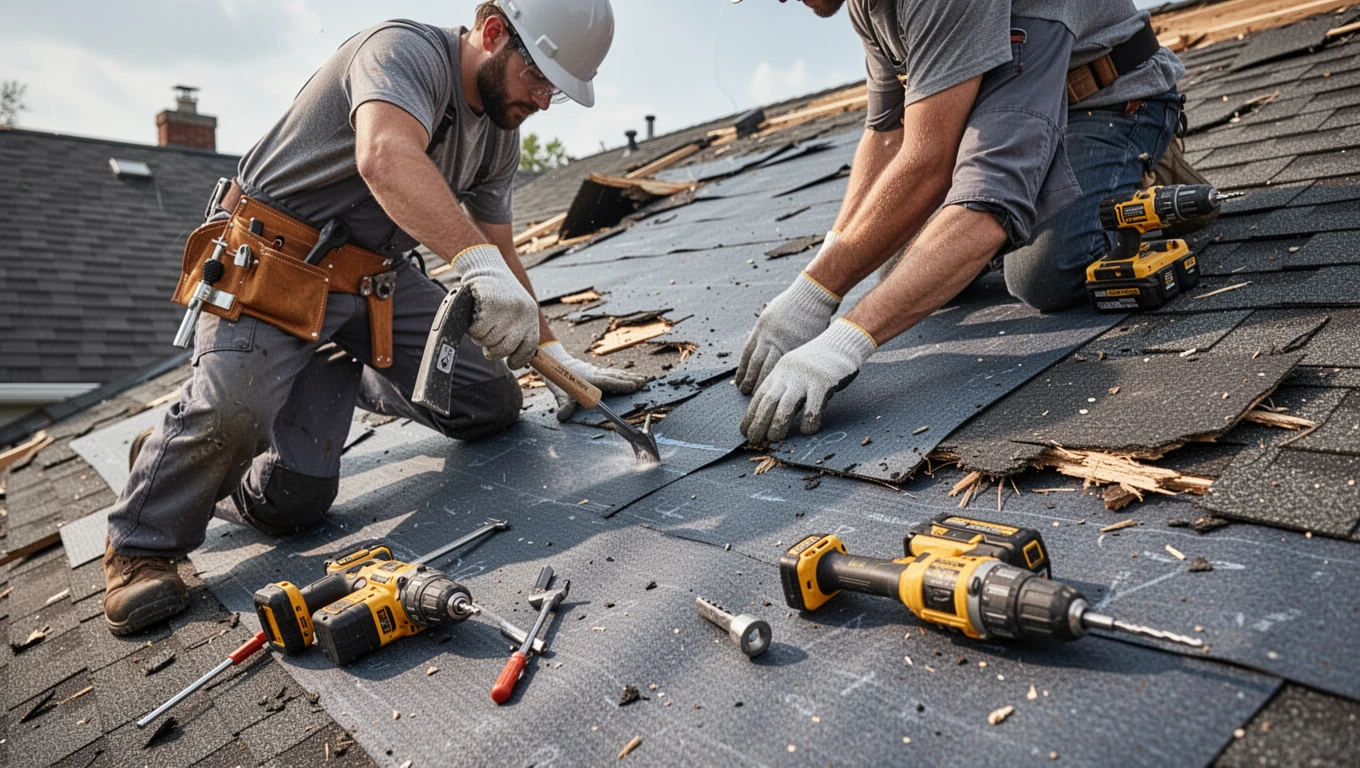 Storm Damage Roof Repair