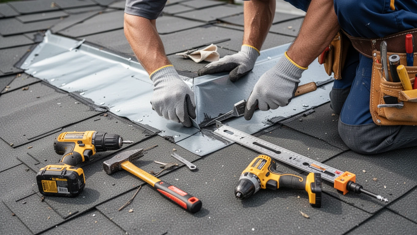 Roof Flashing Repair
