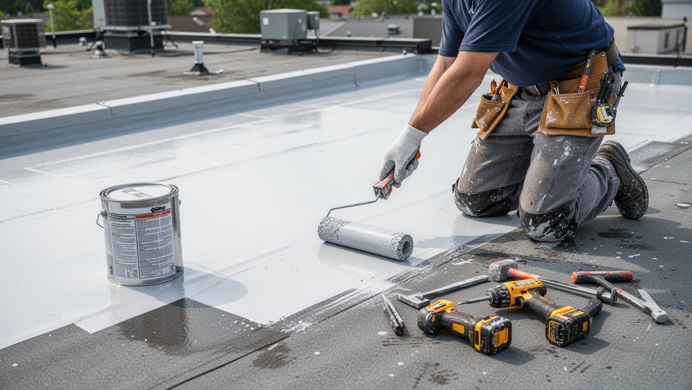 Flat Roof Coating